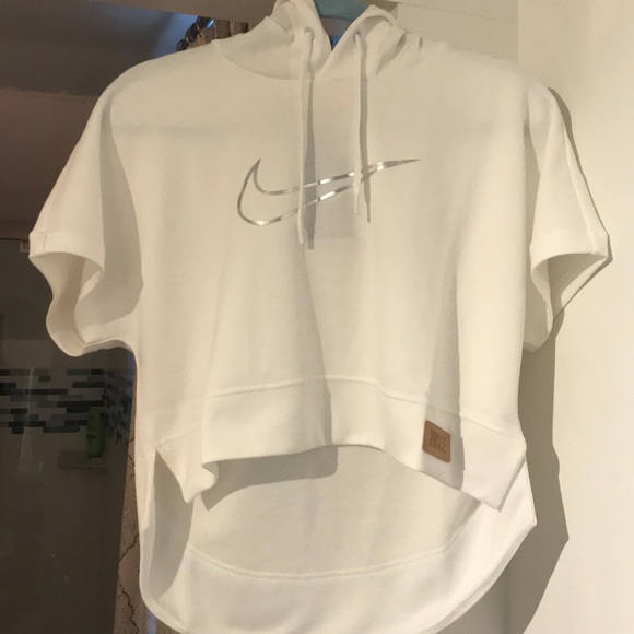 Nike short sleeve hoodie women's Clearance